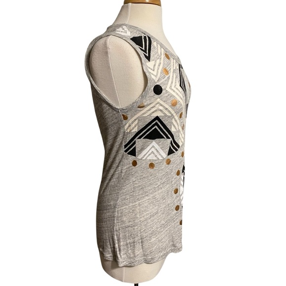 J. Crew geometric tank small - Picture 3 of 4